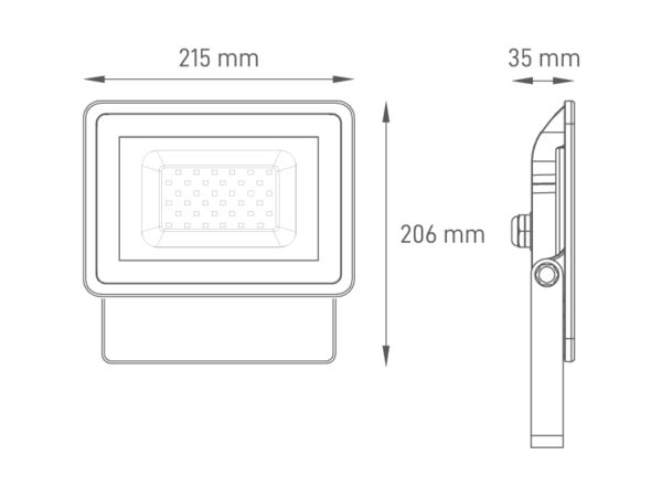 ARON LIGHT PROJECTEUR LED 50W Distributeur exclusif France ARONLIGHT