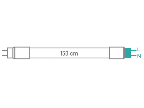 ARON LIGHT TUBE LED T8 22W 150CM Distributeur exclusif France ARONLIGHT