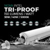 INTEL Réglette étanche tri-proof triproof toeless tool-less IP 66 IP66 IK10 IK 10 ILAR00957 ILAR00958 ILAR-00957 ILAR-00958 30 W 40 W 30W 40W