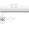 INTEL Réglette étanche tri-proof triproof toeless tool-less IP 66 IP66 IK10 IK 10 ILAR00957 ILAR00958 ILAR-00957 ILAR-00958 30 W 40 W 30W 40W