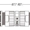 connecteur étanche IP68 type teetube