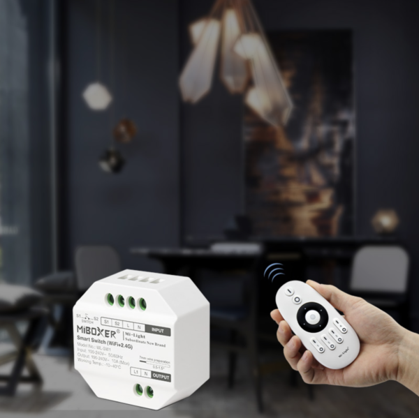 COMMUTATEUR INTELLIGENT (WIFI+2.4G) MILIGHT MIBOXER INTERUPTEUR A DISTANCE
