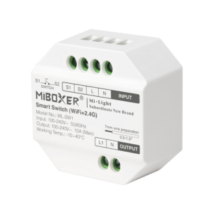 COMMUTATEUR INTELLIGENT (WIFI+2.4G) MILIGHT MIBOXER INTERUPTEUR A DISTANCE