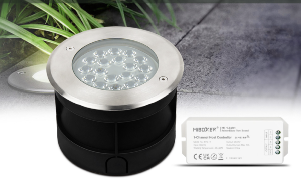 SYS-RD2 MILIGHT MIBOXER ENCASTRÉ DE SOL RGB+CCT 9 W